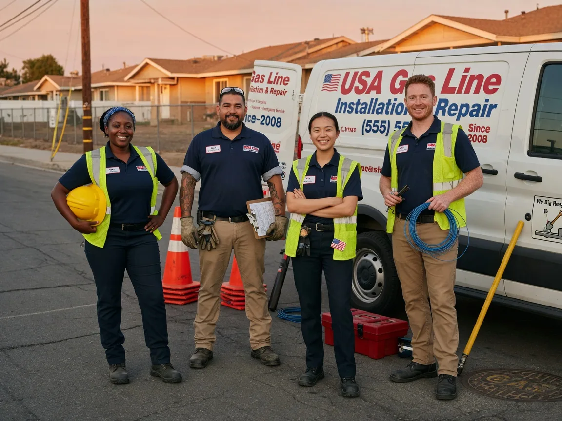 Gas Line Installation company in Courtenay, ND
